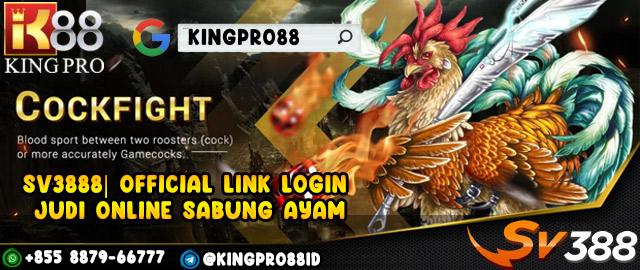 SV3888| Official Link Login Judi Online Sabung Ayam 